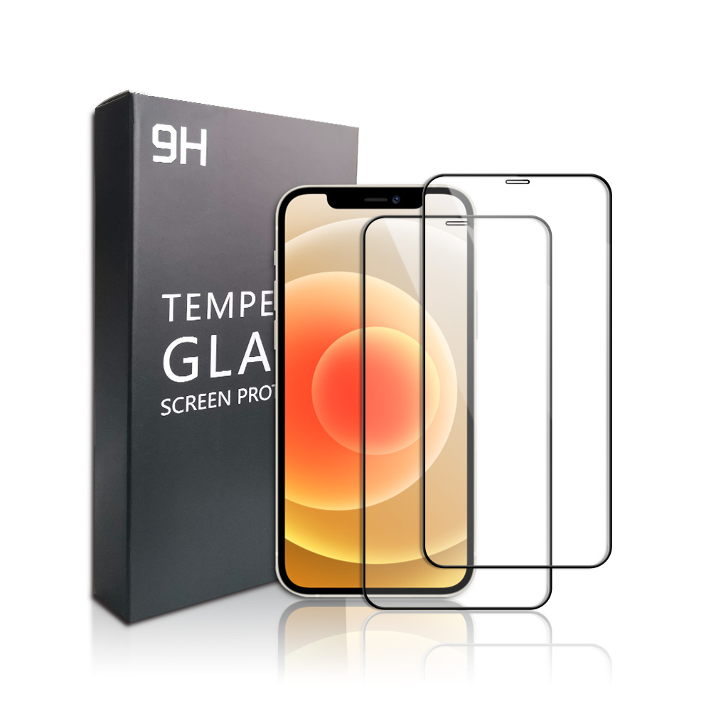 9H Hardness tempered glass screen protector for iPhone 12 pro max 12 mini Glass