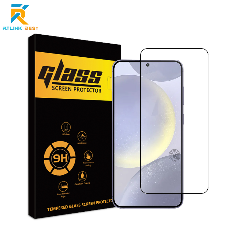 0.25mm Support Fingerprint Unlock For Samsung S25 S25+ S25 Ultra Shockproof Screen Protector Tempered Glass